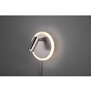 Trio 229210207 LED nástěnné svítidlo Jordan 1x5W+1x2W | 550lm-200lm | 3000K