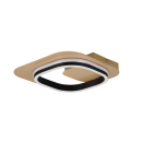 Trio 242910180 LED nástěnné svítidlo Lugo 1x12W | 1450lm | 3000K - 3 fázové stmívání, černá, zlatá