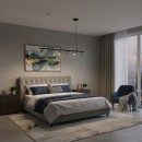 Ideal Lux 244648 závěsný bodový stropní lustr Dynamite 6x28W | GU10 - matná mosaz