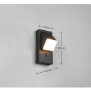 Trio T248570132 LED nástěnné svítidlo RAGLAN  | 4W integrovaný LED zdroj | 400lm | 3000K