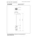 Lucide L134960702 LED závěsné stropní svítidlo KLIGANDE  | 9W integrovaný LED zdroj | 700lm | 2700K