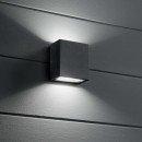 Ideal Lux 250946 LED venkovní nástěnné svítidlo Argo 1x10W | 1200lm | 3000K | IP65 - antracit
