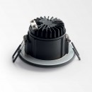 Ideal Lux 252032 LED zápustné bodové svítidlo Room-65 1x8W | 800lm | 3000K | IP65 - černá