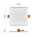 EMOS ZV2132 LED zápustné svítidlo VIXXO  | 10W integrovaný LED zdroj | 900lm | 4000K