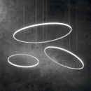 Ideal Lux 258775 LED závěsné stropní svítidlo Hulahoop 1x30W | 3000lm | 3000K - bílá