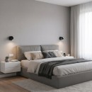 Ideal Lux 260617 LED nástěnné svítidlo Bean round 1x3,5W | 220lm | 3000K - vypínač na těle, černá