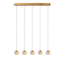 Lucide L134971602 LED závěsné stropní svítidlo DILENKO  | 5x3,5W integrovaný LED zdroj | 5x140lm | 2700K