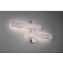 Trio 275510207 LED nástěnné či stropní svítidlo Belfast 2x 10,5W | 2100lm | 3000K | IP20 - 3 fázové stmívání, nepřímé osvětlení, nikl