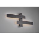 Trio 275510232 LED nástěnné či stropní svítidlo Belfast 2x 10,5W | 2100lm | 3000K | IP20 - 3 fázové stmívání, nepřímé osvětlení, černá