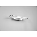 Trio 283770106 LED nástěnné svítidlo Gianni 1x17W | 1700lm | 3000K | IP44 - vypínač na těle, chrom