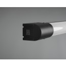 Trio 284071232 LED nástěnné svítidlo Piera 1x21W | 2200lm | 3000K | IP44 - zásuvka, vypínač na těle, černá