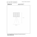 Lucide L215292630 stolní lampička TAGALOG  E27