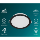 Philips 8721103131331 LED zápustné svítidlo MESON | 17W integrovaný LED zdroj | 1200lm | 3000K | černá