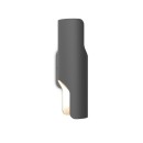Philips 8721103104793 LED venkovní nástěnné svítidlo Fira  | 4W integrovaný LED zdroj | 800lm | 2700K | antracit