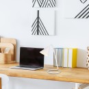 Rabalux 3089 stolní svítidlo Monty 1x40W | E14 - bílá