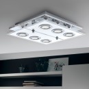 Eglo 30932 LED přisazené stropní svítidlo Cabo 6x3W | GU10 | 1440lm | 3000K - chrom