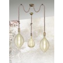 TRIO 310100104 Rope závěsné svítidlo E27 1x60W