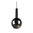 Trio 310300132 závěsné stropní svítidlo Clayton 1x28W | E27 - nastavitelná výška, černá