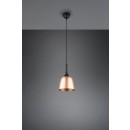 Trio 310800108 závěsné stropní svítidlo Chiron 1x40W | E27 - nastavitelná výška, mosaz