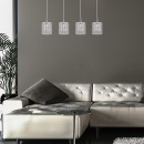 Rabalux 3116 závěsné stropní svítidlo Duchess 4x40W | G9 - chrom