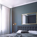 Rabalux 3127 nástěnné svítidlo Grendel 2x40W | E14 - dřevo, černá