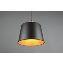 Trio 312700132 závěsné stropní svítidlo Harris 1x60W | E27 - nastavitelná výška, černá