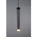 Trio 313400132 závěsné stropní svítidlo Clermont 1x10W | E27 - nastavitelná výška, černá