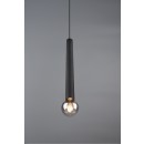 Trio 313400132 závěsné stropní svítidlo Clermont 1x10W | E27 - nastavitelná výška, černá