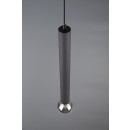 Trio 313400132 závěsné stropní svítidlo Clermont 1x10W | E27 - nastavitelná výška, černá