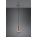 Trio T319400141 závěsné stropní svítidlo AGUDO  E27