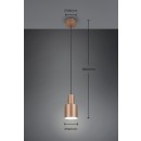 Trio T319400165 závěsné stropní svítidlo AGUDO E27