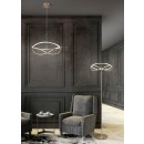 Trio 321210108 LED závěsné stropní svítidlo Charivari 1x42W | 5100lm | 3000K | IP20 - 3 fázové stmívání, mosaz