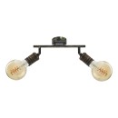 Rabalux 3215 přisazené stropní svítidlo Fidel 2x25W | E27 - antická zlatá