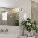 Rabalux 3309 venkovní nástěnné svítidlo Yago 1x60W | E27 | IP44 - chrom