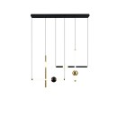 Trio 331510680 LED závěsné stropní svítidlo MELITA | 21W integrovaný LED zdroj | 2500lm | 2300+3000+4000K | Trio - SwitchDimmer