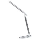 Rabalux 3349 LED stolní svítidlo Misha 1x7W | 360-400lm | 4000K - stmívatelné, bílá, stříbrná