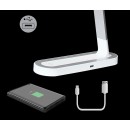 Rabalux 3349 LED stolní svítidlo Misha 1x7W | 360-400lm | 4000K - stmívatelné, bílá, stříbrná