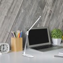 Rabalux 3349 LED stolní svítidlo Misha 1x7W | 360-400lm | 4000K - stmívatelné, bílá, stříbrná