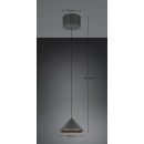 Trio 336210132 LED závěsné stropní svítidlo LAGUNA | 5W integrovaný LED zdroj | 500lm | 2300+3000+4000K