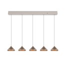 Trio 336210565 LED závěsné stropní svítidlo LAGUNA | 5W integrovaný LED zdroj | 500lm | 2300+3000+4000K