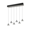 Trio 337010607 LED závěsné stropní svítidlo ROMEO | 7W integrovaný LED zdroj | 700lm | 2300+3000+4000K | stahovací