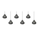 Trio 337010632 LED závěsné stropní svítidlo ROMEO | 7W integrovaný LED zdroj | 700lm | 2300+3000+4000K | stahovací