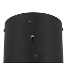 Trio T340219180 LED stojací lampa KEATON  | 34W integrovaný LED zdroj | 1x4000lm | 2300+3000+4000K | na lanku | Trio - SwitchDimmer | černá | zlatá