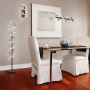 Trio 341810205 LED závěsné stropní svítidlo Sequence 1x45W | 5600lm | 2300K+3000K+4000K - nastavitelná výška, DIP Switch, 3 fázové stmívání, černá, hliník