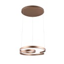 Trio 344110165 LED závěsné stropní svítidlo Marnie | 68W integrovaný LED zdroj | 8000 lm | 3000K