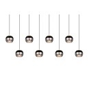 Trio SELECT  344410807  LED závěsné stropní svítidlo ORBIT  | 8x8W integrovaný LED zdroj | 8x960lm | 2300+3000+4000K