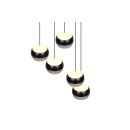 Trio SELECT  344430507  LED závěsné stropní svítidlo ORBIT  | 5x8W integrovaný LED zdroj | 5x960lm | 2300+3000+4000K