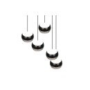 Trio SELECT  344430507  LED závěsné stropní svítidlo ORBIT  | 5x8W integrovaný LED zdroj | 5x960lm | 2300+3000+4000K