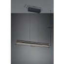 Trio T346710180 LED závěsné stropní svítidlo EMERSON | 22W integrovaný LED zdroj