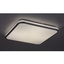 Rabalux 3479 LED stropní svítidlo Linden 1x72W | 5800lm | 3000-6500K - stmívatelné, dálkové ovládání, časovač, noční režím, hvězdný efekt, chrom, bílá
